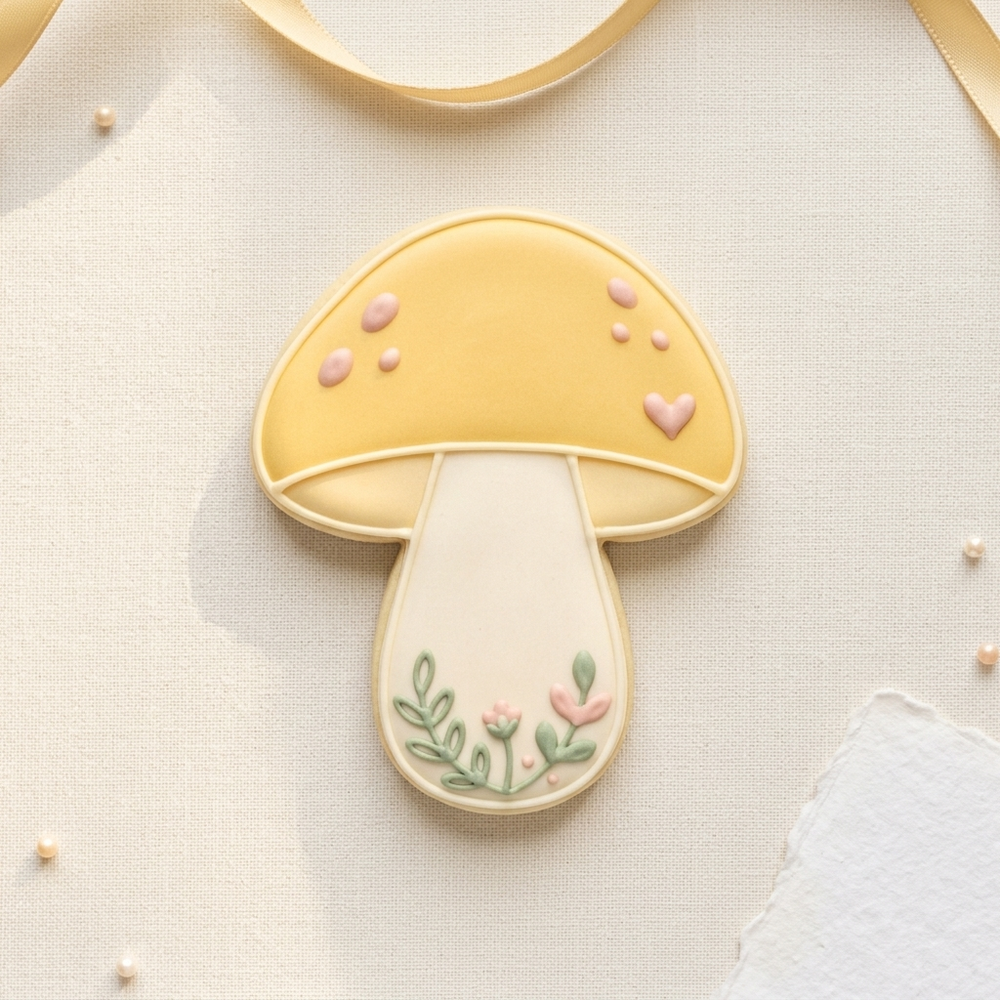 Cottagecore Mushroom Magic Trio Cookie Cutter Set 3D Printed Bundle