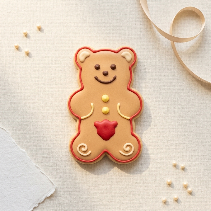 Gummy Bear Candy Cookie Cutter, 3D Printed Food Theme