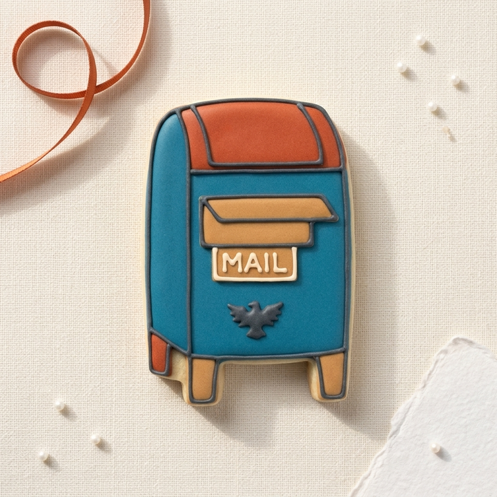 Mail Drop Box Cookie Cutter, 3D Printed Travel Theme