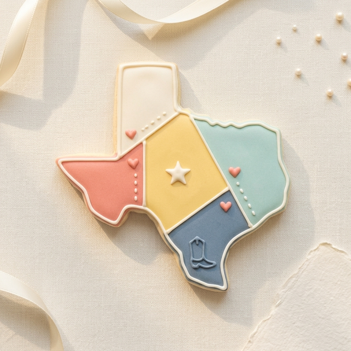 Texas Cookie Cutter, 3D Printed Cookie Theme