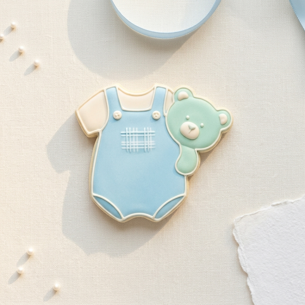 Baby Boy Jumper Cookie Cutter, 3D Printed Baby Shower Theme