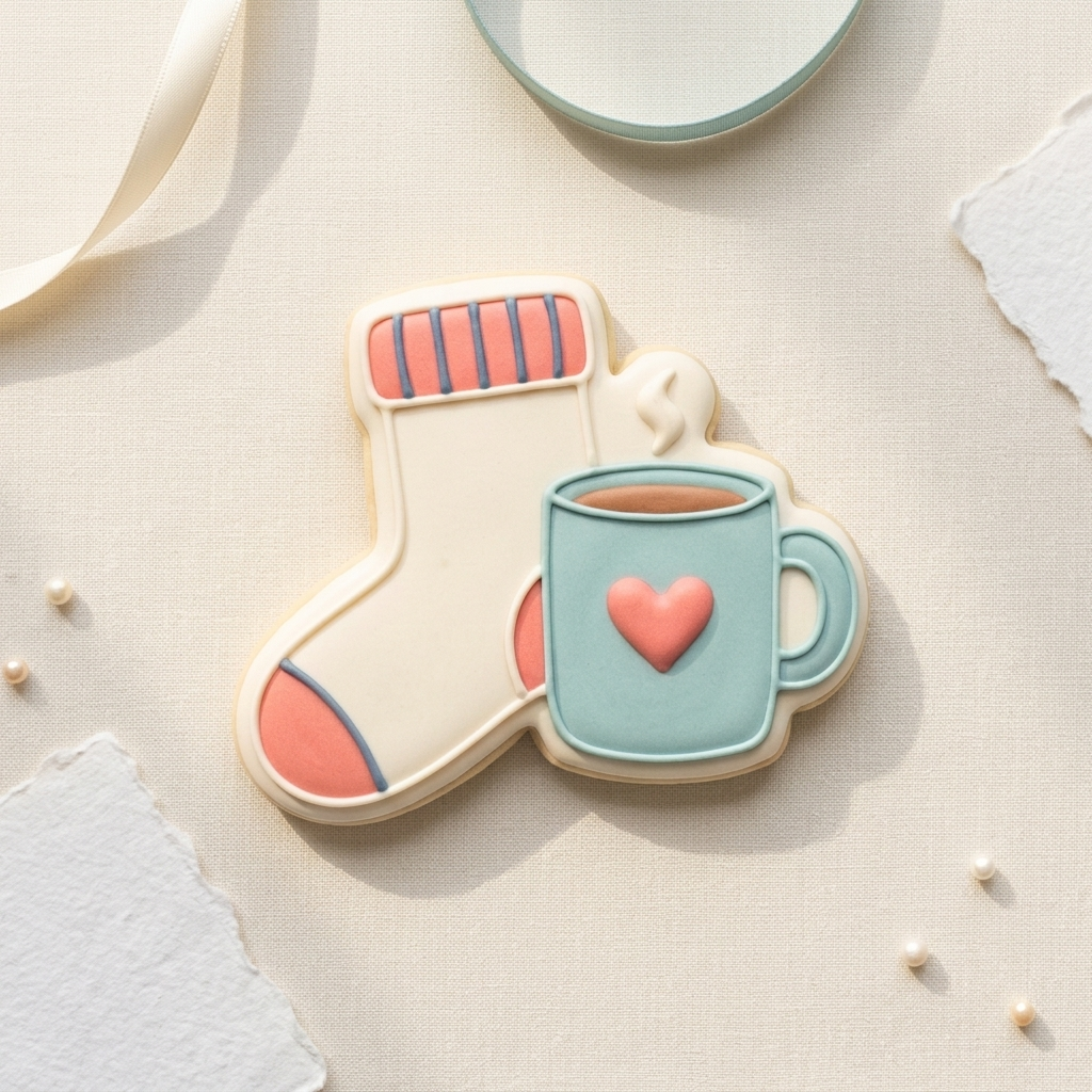 Cozy Season Class Cookie Cutter, 3D Printed Cookie Theme