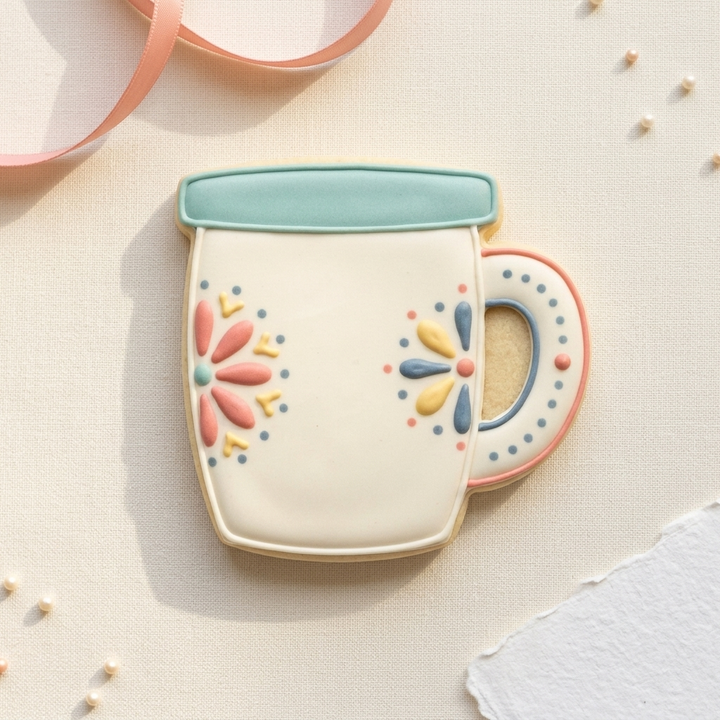 Mug Hugger Cookie Cutter, 3D Printed Cookie Theme