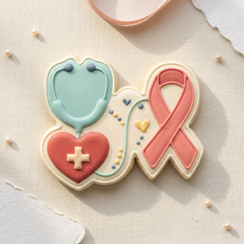 Medical Appreciation Cookie Cutter, 3D Printed Cookie Theme
