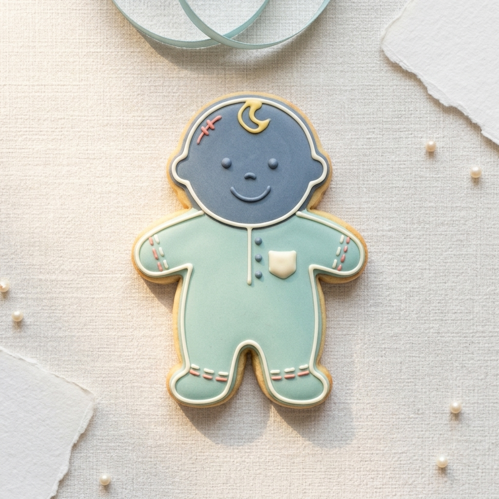 Gender Reveal Boy Cookie Cutter, 3D Printed Cookie Theme