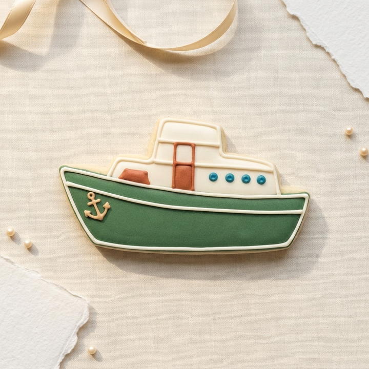 Boat Cookie Cutter, 3D Printed Outdoor Theme