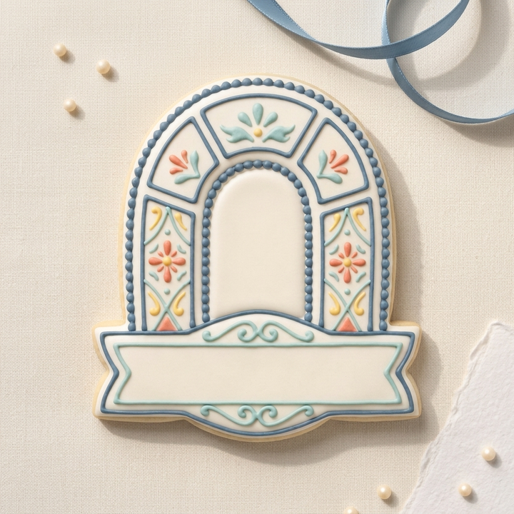 High Arch Cookie Cutter, 3D Printed Shape Theme