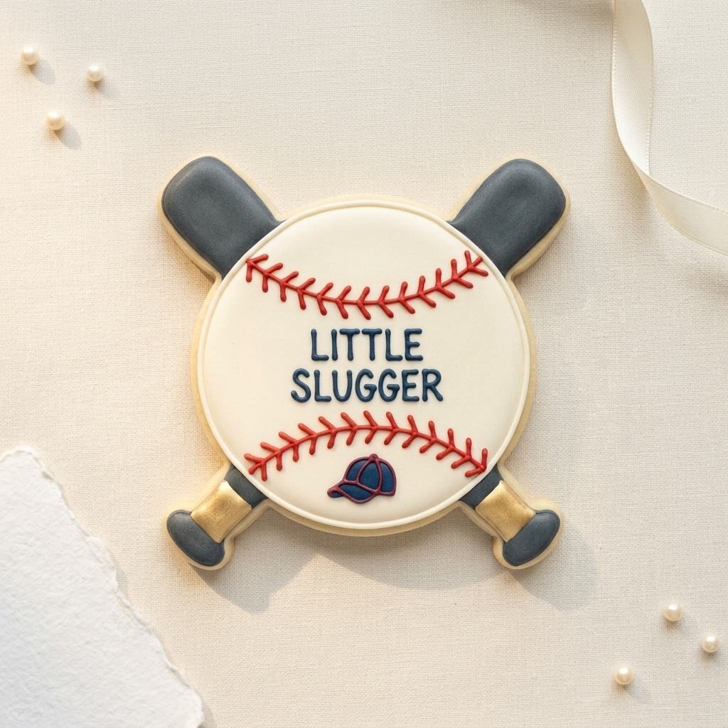 Baseball Little Slugger Trio Cookie Cutter Set 3D Printed Bundle