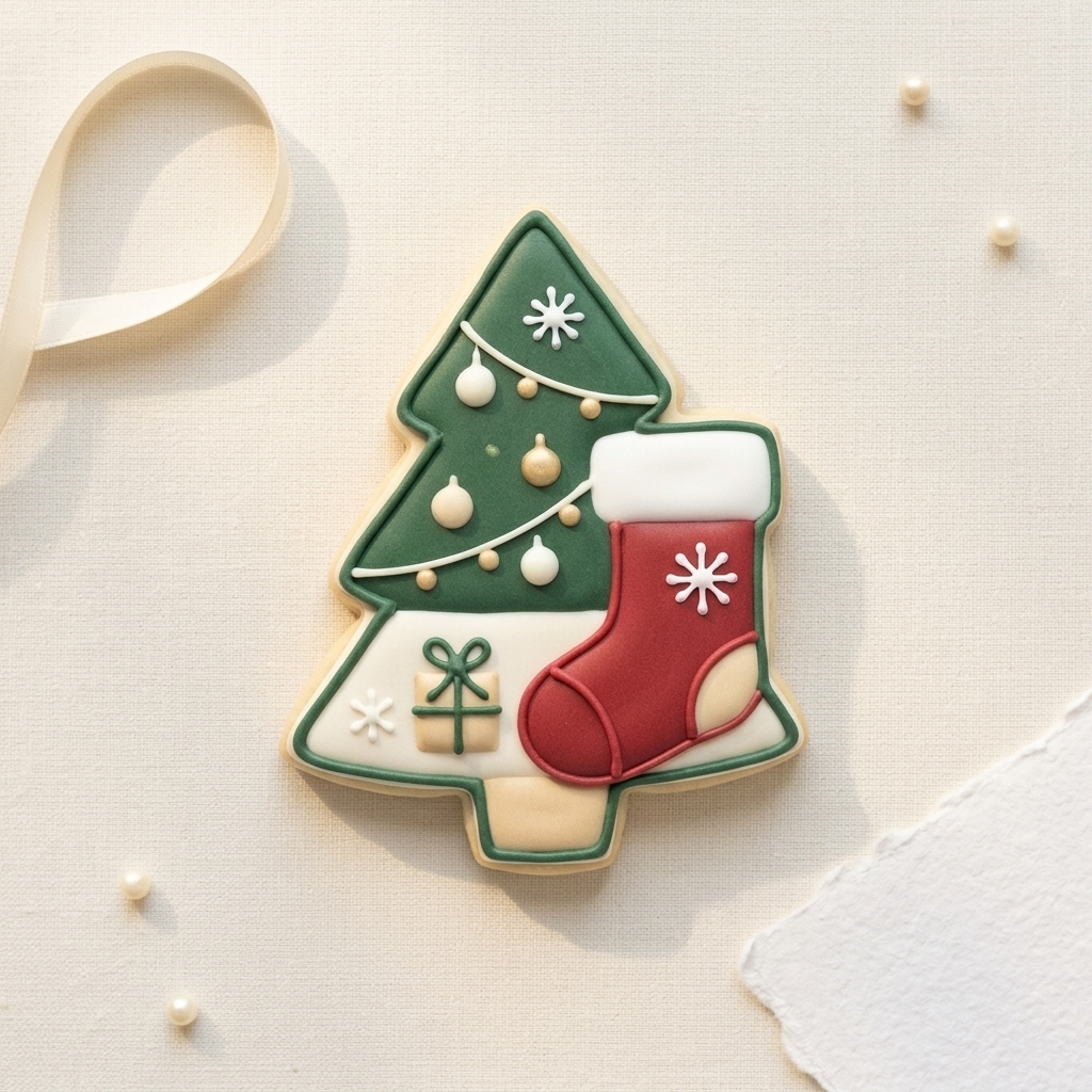 Advent Mini Christmas In July Cookie Cutter, 3D Printed Christmas Theme