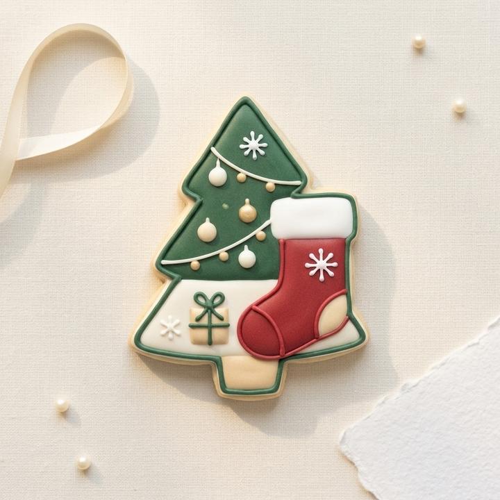 Advent Mini Christmas In July Cookie Cutter, 3D Printed Christmas Theme
