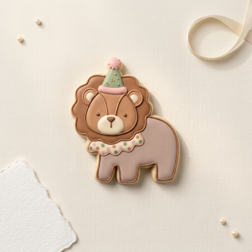 Party Animal Cookie Cutter, 3D Printed Animal Theme