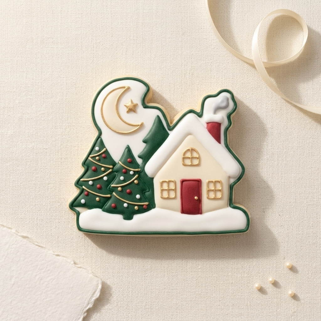 Christmas Cookie Cutter, 3D Printed Christmas Theme