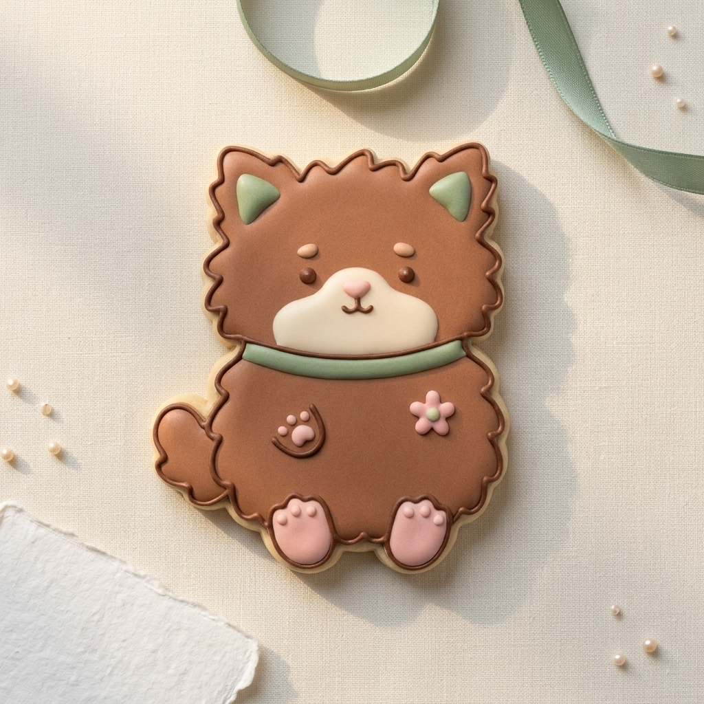 Furry Digital Pet Cookie Cutter, 3D Printed Animal Theme