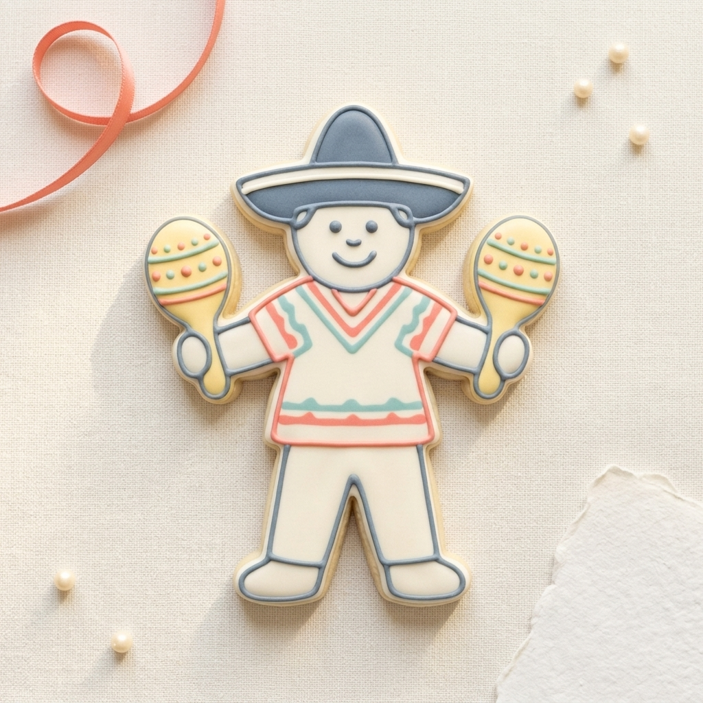 Cinco de Mayo Fiesta Trio Cookie Cutter Set 3D Printed Bundle
