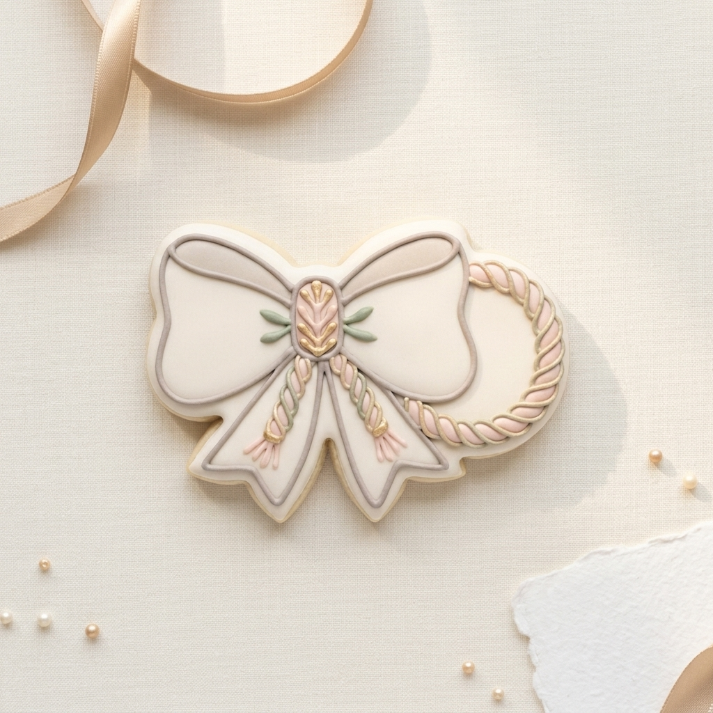 Tying The Knot Wedding Cookie Cutter, 3D Printed Wedding Theme