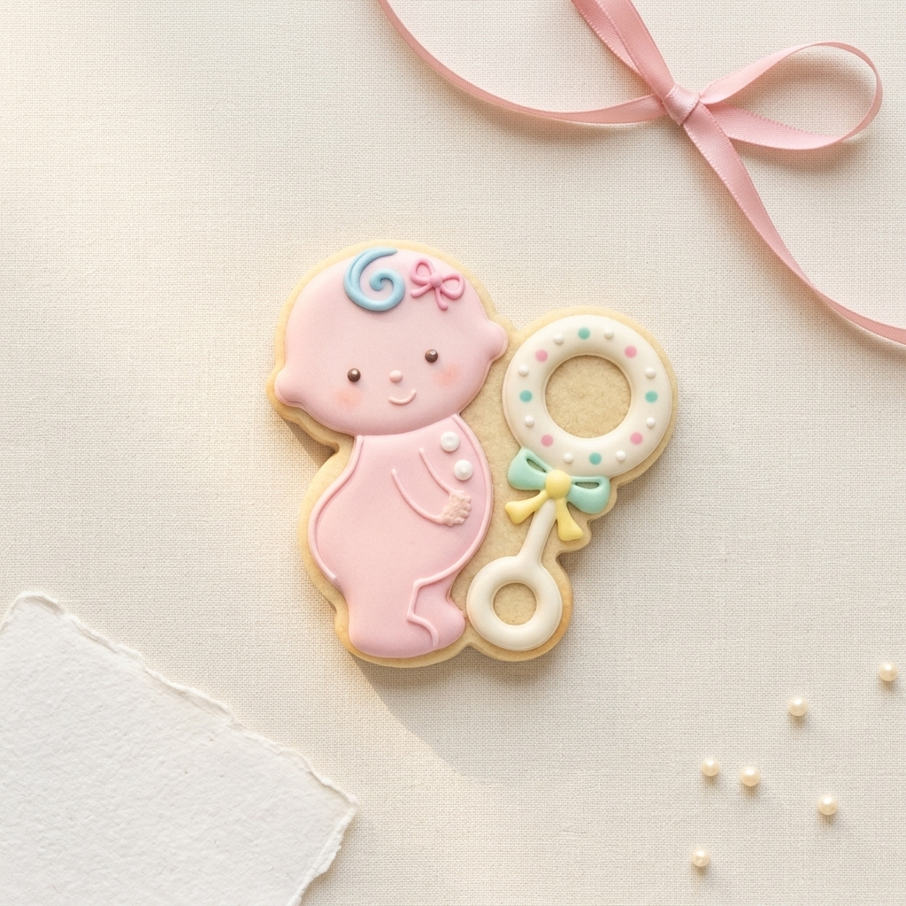 Baby On The Way Cookie Cutter, 3D Printed Baby Shower Theme