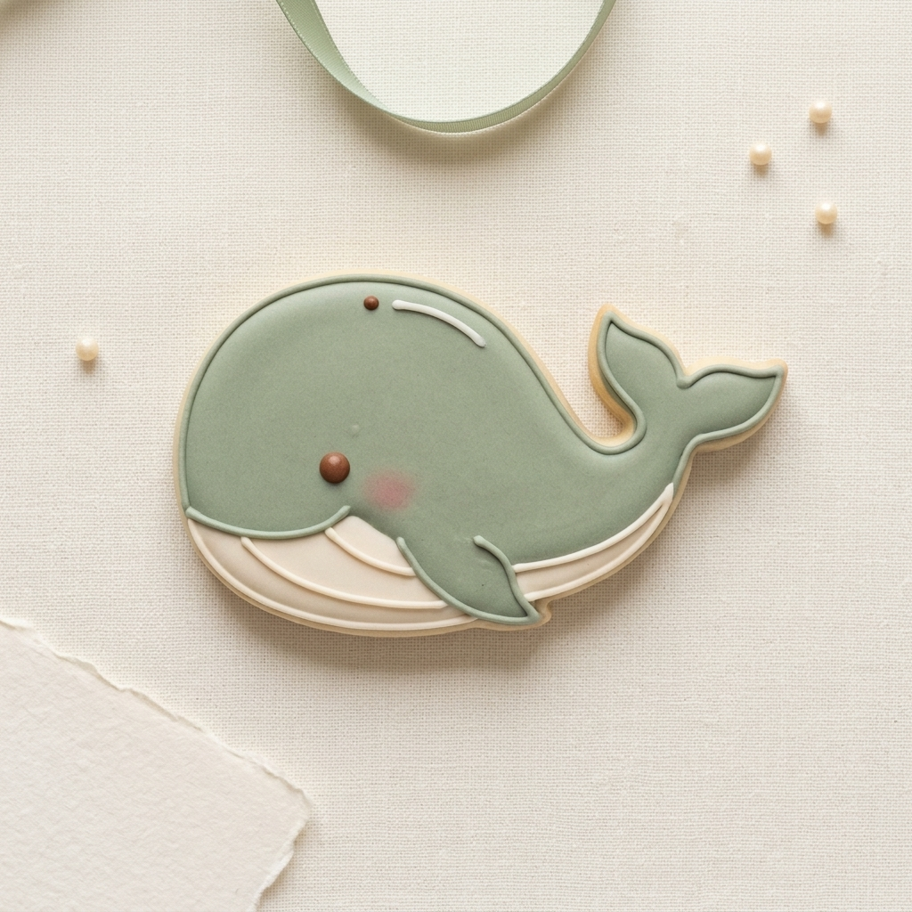 Whale Cookie Cutter, 3D Printed Animal Theme
