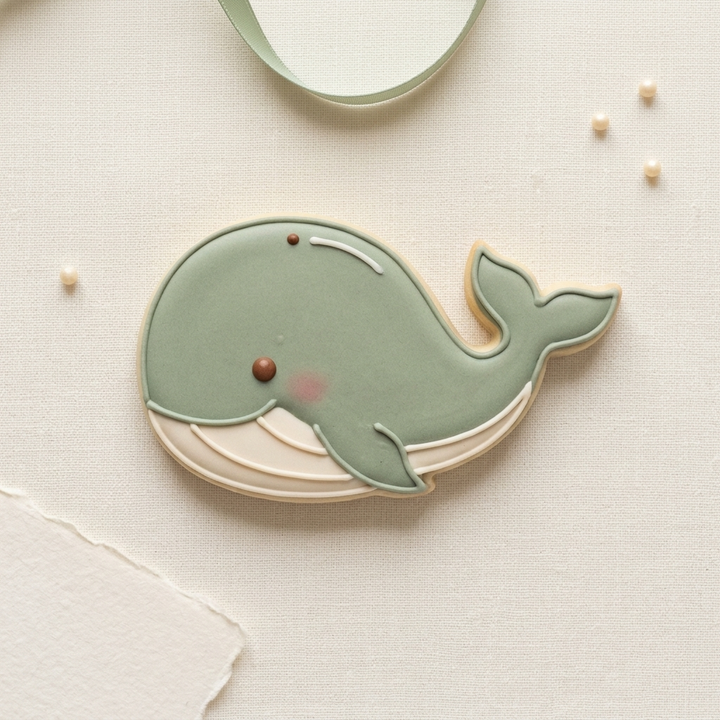 Whale Cookie Cutter, 3D Printed Animal Theme