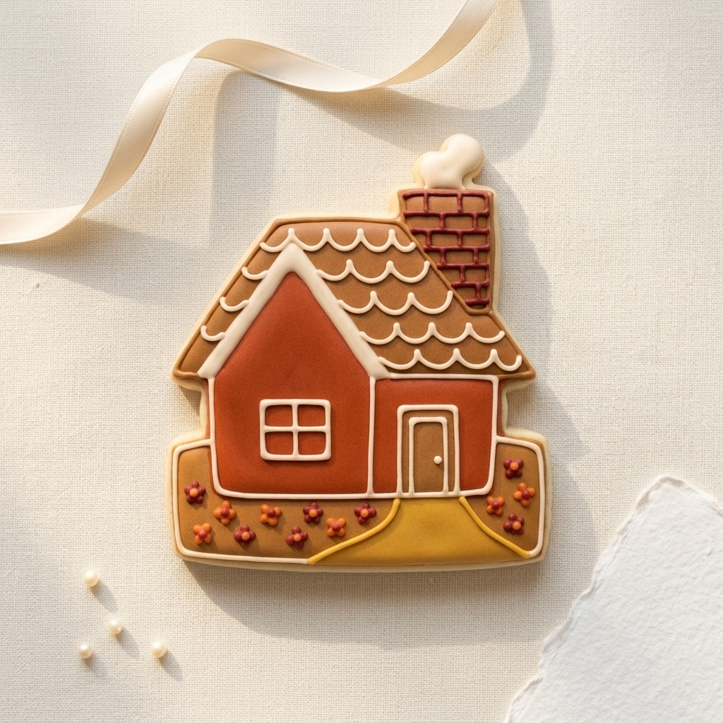 Fall Cottage Core Cookie Cutter, 3D Printed Holiday Theme
