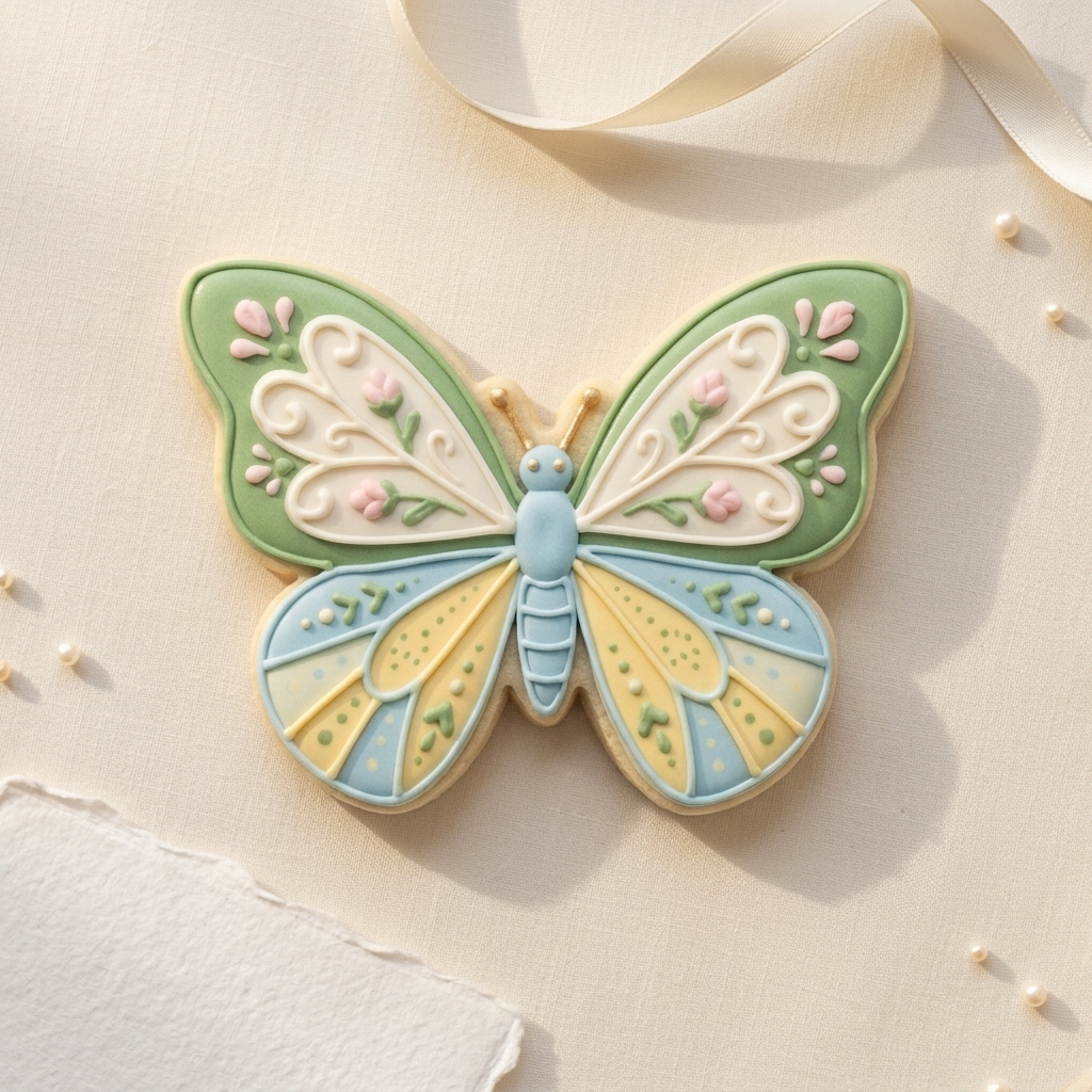 Grace’s Butterfly Cookie Cutter, 3D Printed Garden Theme