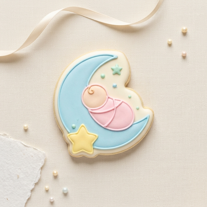 Baby Cookie Cutter, 3D Printed Baby Shower Theme