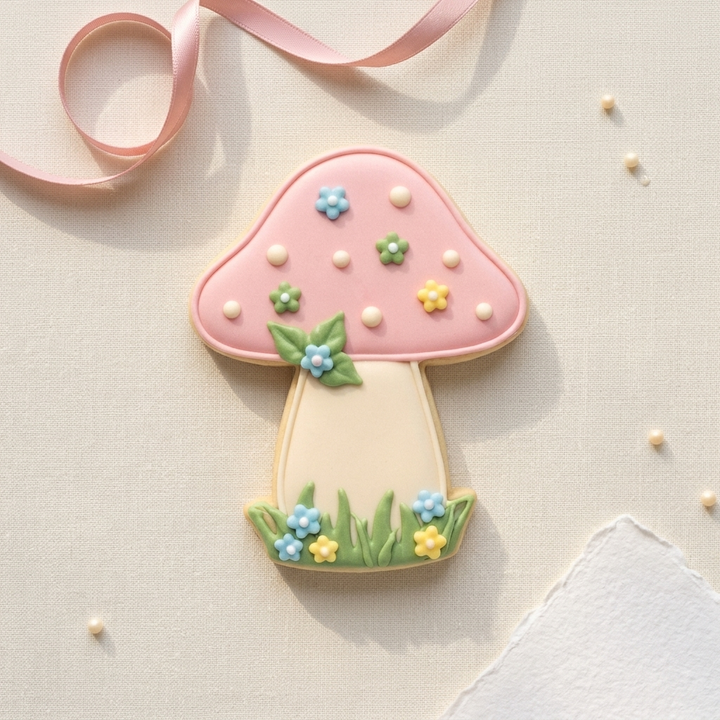 Fairy Mushroom ETSY Cookie Cutter, 3D Printed Garden Theme