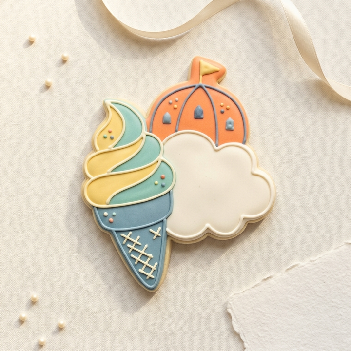 Magical Park Treats Cookie Cutter, 3D Printed Cookie Theme