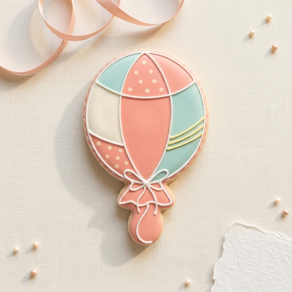 Birthday Balloon Cookie Cutter, 3D Printed Birthday Theme