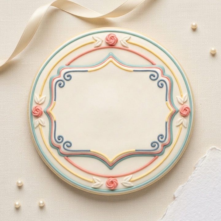 Giant Circle Cookie Cutter, 3D Printed Shape Theme