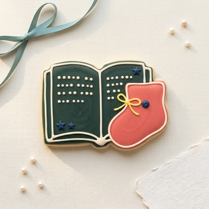 Open Book Bible Back To School Confirmation Cookie Cutter, 3D Printed School Theme