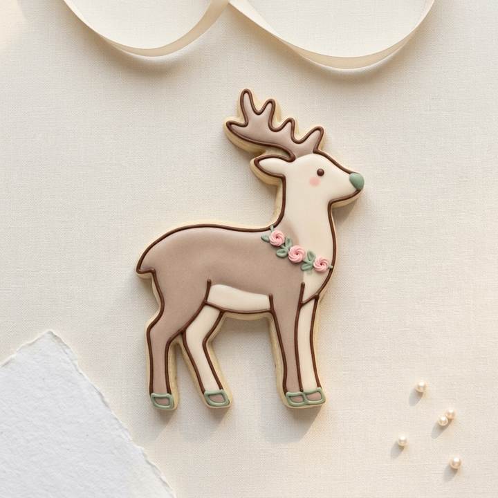 Timberland Deer Cookie Cutter, 3D Printed Animal Theme