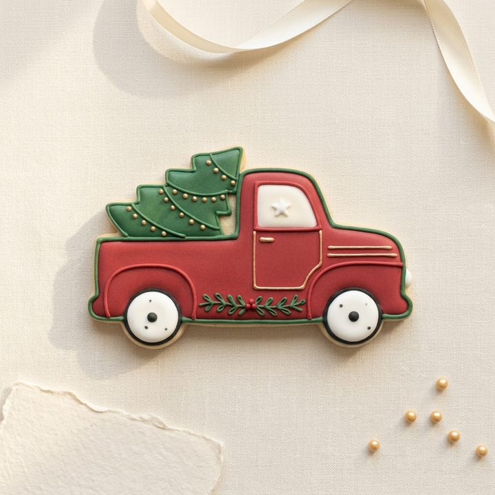 Christmas Truck Cookie Cutter, 3D Printed Christmas Theme