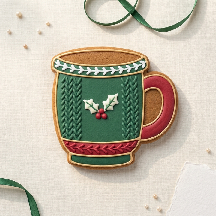Hot Cocoa Mug Variety Septet Cookie Cutter Set 3D Printed Bundle