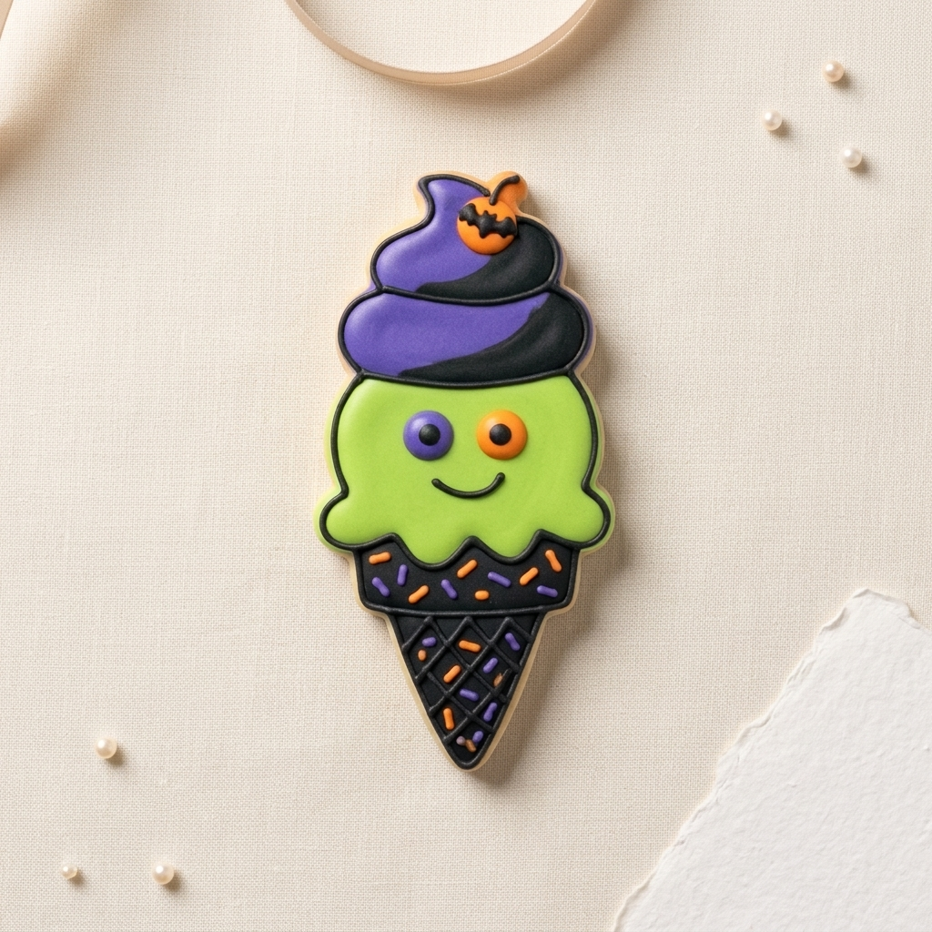 Halloween Cold Treats Cookie Cutter, 3D Printed Halloween Theme
