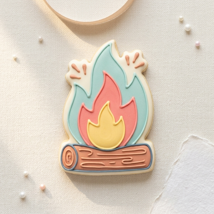 Chubby Firecracker Cookie Cutter, 3D Printed Cookie Theme