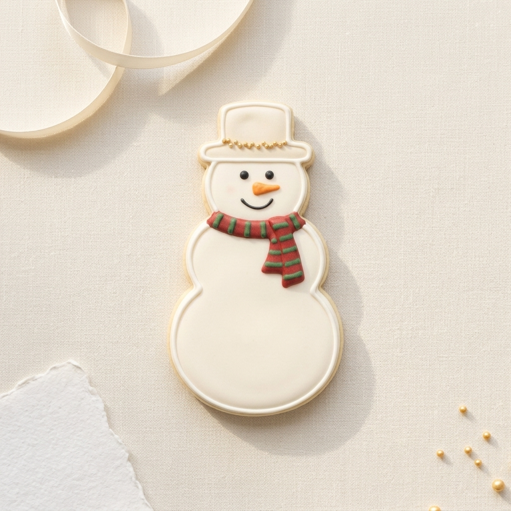 Snowman DIY Christmas Cookie Cutter, 3D Printed Christmas Theme