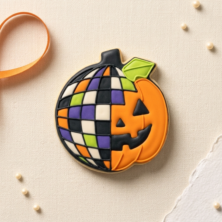 Disco Halloween Cookie Cutter, 3D Printed Halloween Theme