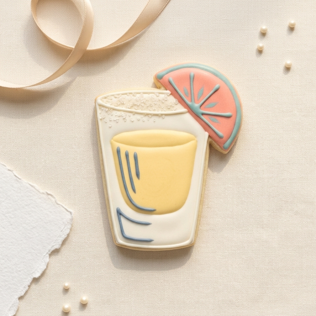 Tequila Shot Cookie Cutter, 3D Printed Cookie Theme