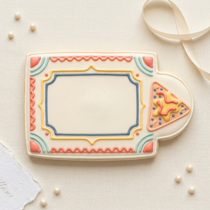NACHO Rectangle Cookie Cutter, 3D Printed Shape Theme