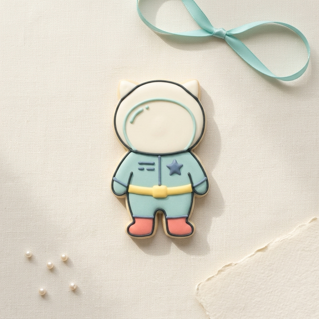 Space Character Cookie Cutter, 3D Printed Cookie Theme