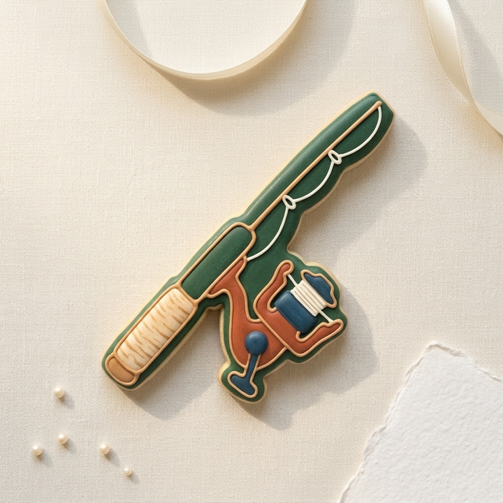Gone Fishing Dad Sextet Cookie Cutter Set 3D Printed Bundle