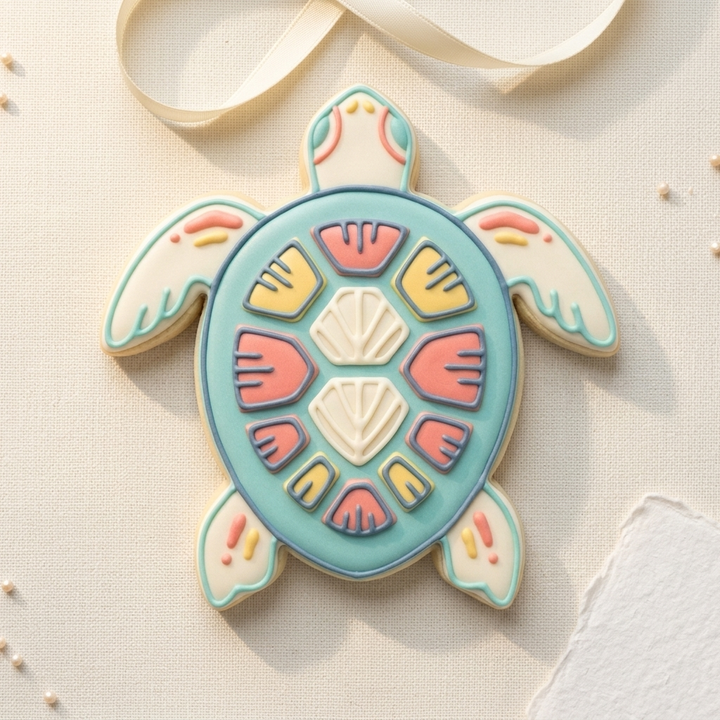 Marine Life Cookie Cutter, 3D Printed Cookie Theme