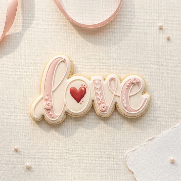 Skinny I Love You Cookie Cutter, 3D Printed Valentine Theme