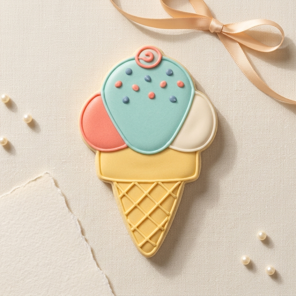 Emmy Cone Cookie Cutter, 3D Printed Cookie Theme