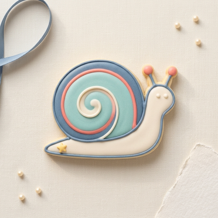 Magical Snail Cookie Cutter, 3D Printed Cookie Theme