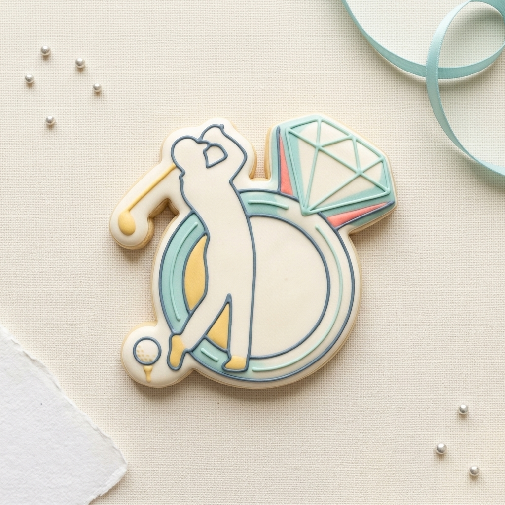 Last Swing Before The Ring Cookie Cutter, 3D Printed Cookie Theme