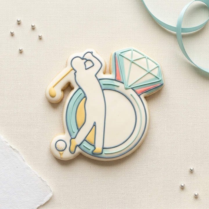 Last Swing Before The Ring Cookie Cutter, 3D Printed Cookie Theme