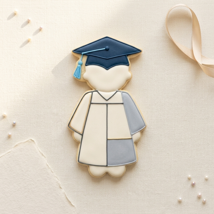 Pre K Grad Cookie Cutter, 3D Printed Graduation Theme