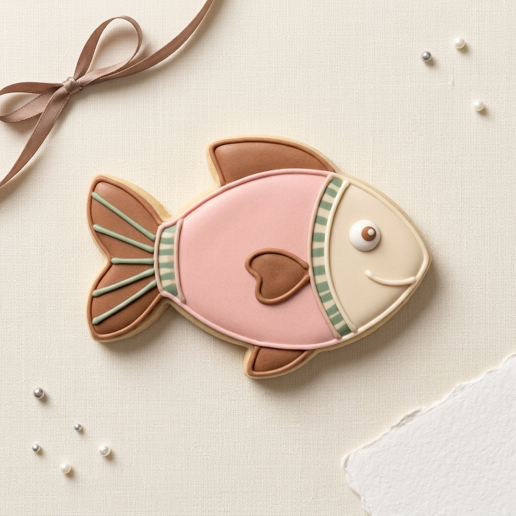 Fish Cookie Cutter, 3D Printed Animal Theme