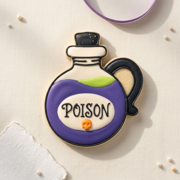 Potions Cookie Cutter, 3D Printed Halloween Theme